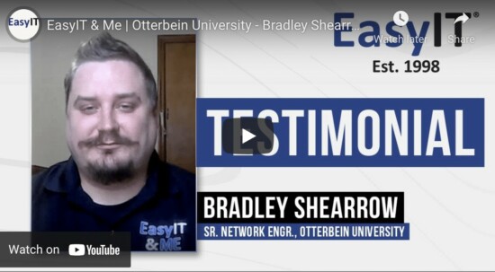 EasyIT & Me: Why Does Otterbein University Work With EasyIT?