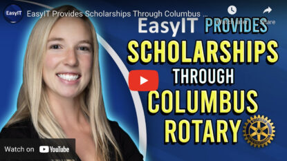 EasyIT Supports Columbus Rotary Club Scholarships