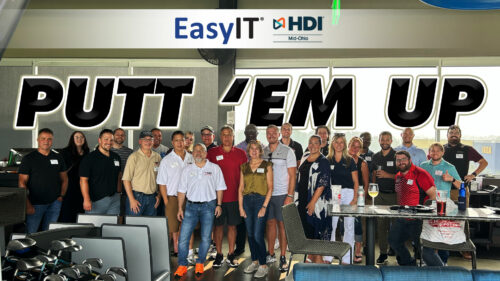 EasyIT and Mid-Ohio HDI Chapter Connect at Top Golf Event