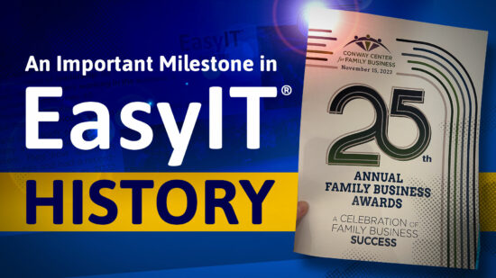 EasyIT Awarded Milestone Achievement Award