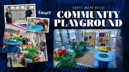 EasyIT Helps Build Community Playground